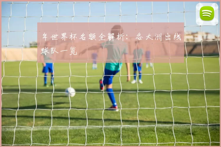 年世界杯名额全解析:各大洲出线球队一览