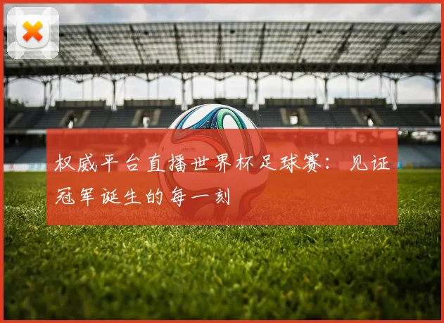 权威平台直播世界杯足球赛:见证冠军诞生的每一刻
